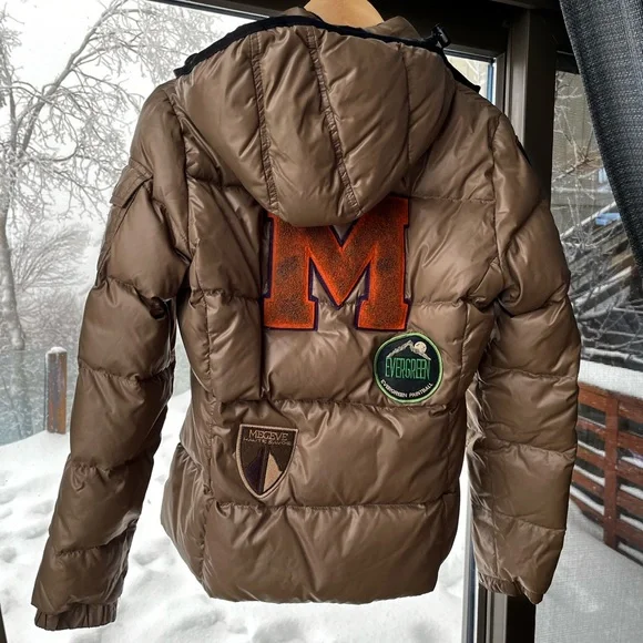 Moncler: Patches Coat Ski Alps Patch Limited Edition Puffer Jacket (Brown) ❄️